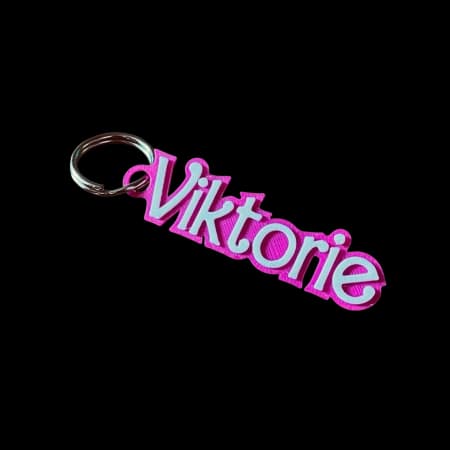 Klíčenka Barbie